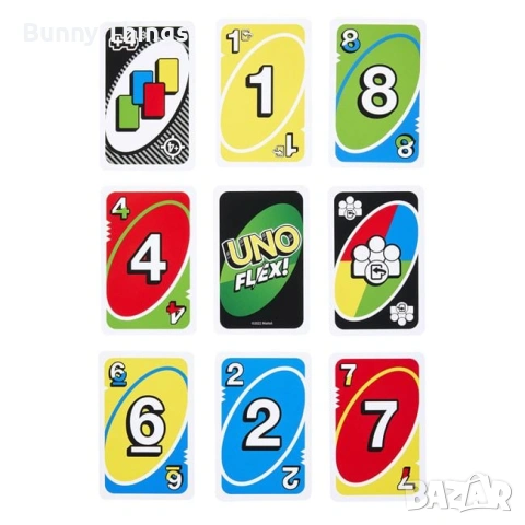 Настолна игра “UNO Flex“ карти - “Mattel“, снимка 5 - Игри и пъзели - 53410302