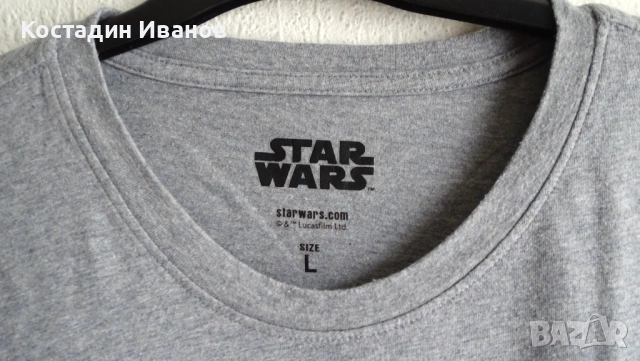 Star Wars блуза тениска с дълъг ръкав L Междузведни войни , снимка 3 - Блузи - 53176316