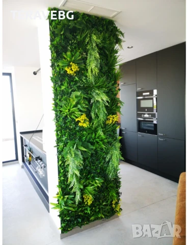 Изкуствени зелени стени , снимка 6 - Декорация за дома - 50801465