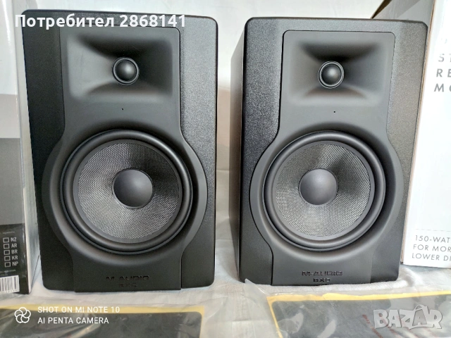 M-Audio BX8 D3 студийни монитори, снимка 2 - Аудиосистеми - 53417065
