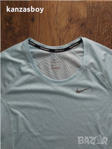 Nike Dry Miler Blue - страхотна дамска тениска, снимка 8 - Тениски - 32997326
