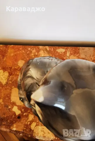 Порцеланова Котка Capodimonte, снимка 6 - Статуетки - 48339539