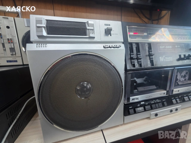 SHARP GF-565, снимка 2 - Радиокасетофони, транзистори - 53044986