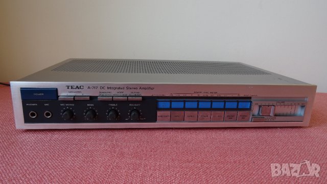 vintage Teac A - 717 DC Integrated Stereo Amplifier, снимка 1