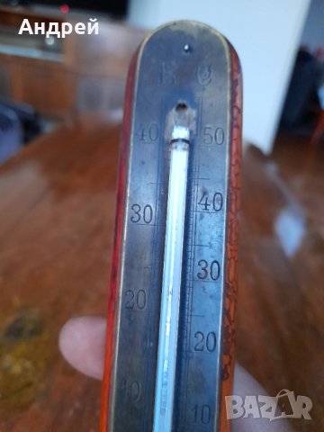 Стар стаен термометър #6, снимка 4 - Други ценни предмети - 43731830