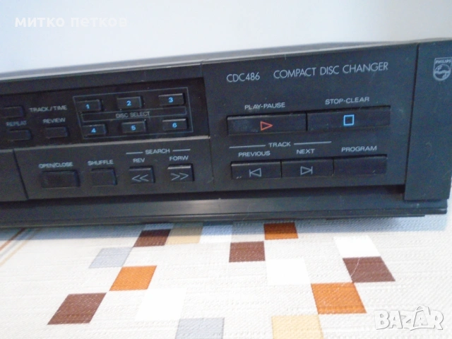 6 cd changer Philips cdc 486, снимка 2 - Декове - 53273086