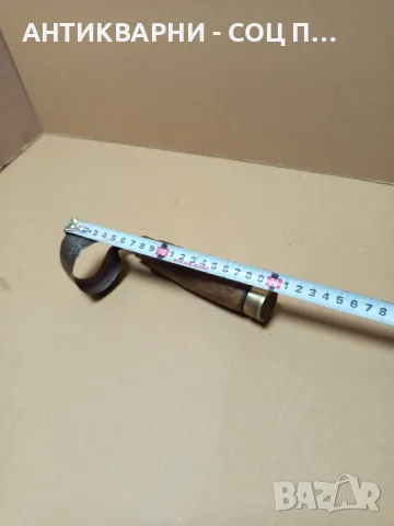 Стар Ръчно Кован Инструмент За Дълбане., снимка 9 - Антикварни и старинни предмети - 50212285