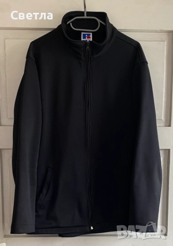 Суичър/Яке 1.RusseLL,водотоплоустойчиво,качулка-18лв и 2.Шубка от естествена,телешка кожа-набук,30лв, снимка 2 - Суичъри - 51532128