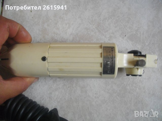 40 Вата Японска ф45мм-Електрическа Ножица Дискова Рязане На Плат-Шивашка/Кроячна-Кроялен Кутър, снимка 6 - Други инструменти - 40756247