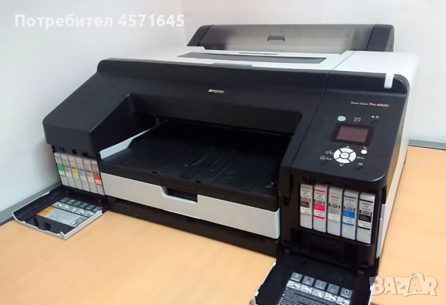 Широкоформатен фотопринтер Epson Stylus Pro 4900 с оригинална опаковка, снимка 2 - Принтери, копири, скенери - 51444464