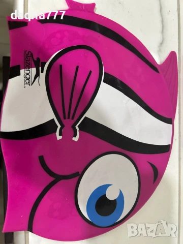 Детска шапка за плуване Slazenger Нова, снимка 2 - Шапки - 51146878