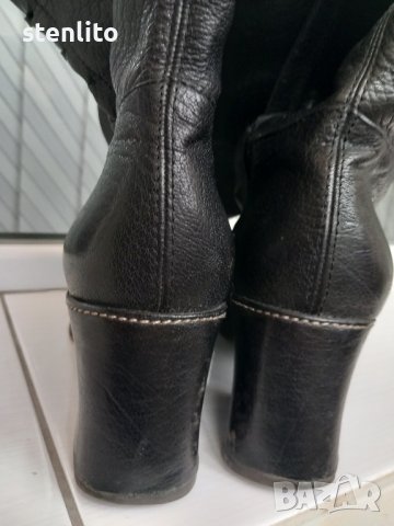 Дамски ботуши естествена кожа номер 37/38, снимка 8 - Дамски ботуши - 43179275