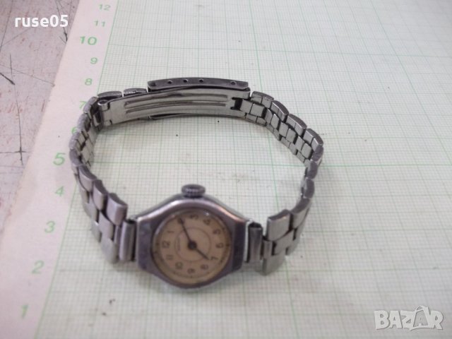 Часовник "ЗАРЯ" ръчен дамски механичен съветски работещ - 7, снимка 4 - Дамски - 33608652