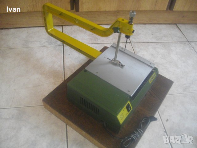 Мини Контурен Трион Немски Професионален Почти Нов 12 Волта-220 Волта-PROXXON Typ DC12, снимка 3 - Други инструменти - 43550310