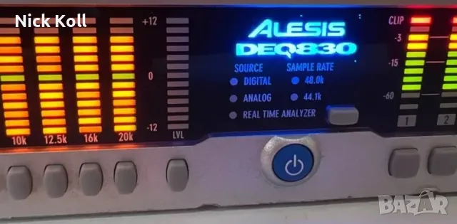 Alesis DEQ 830 RTA Equalizer/Analizer, снимка 1 - Други - 47614613