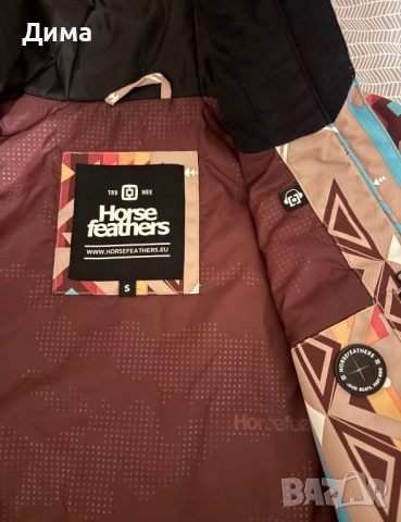 Сноуборд яке – Horsefeathers Ingrid, снимка 6 - Зимни спортове - 52865938