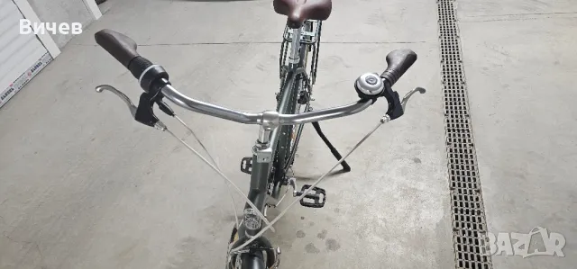 Продавам градски велосипед B- Twin ELOPS 520 28 цола, снимка 4 - Велосипеди - 50162307