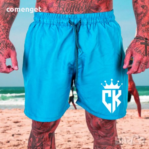 Мъжки Бански / плувни шорти CK KING SWIM SHORTS - 5 цвята!, снимка 2 - Бански - 33684157