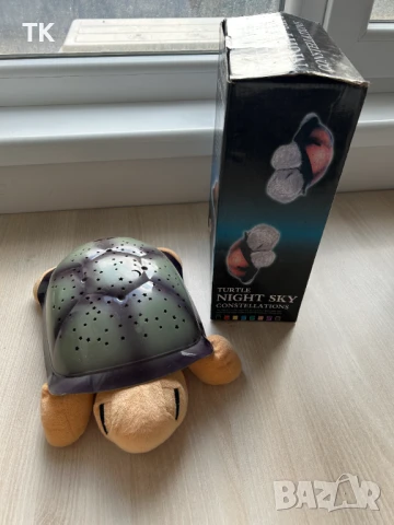 Продавам детска музикална нощна лампа Костенурка, снимка 3 - Детски нощни лампи - 50737635