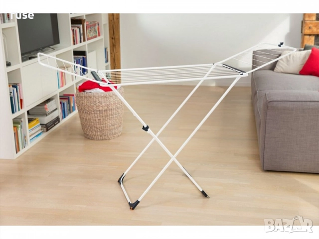 НОВИ! Сушилник за дрехи Vileda UNIVERSAL с колелца, снимка 5 - Сушилници - 51851374