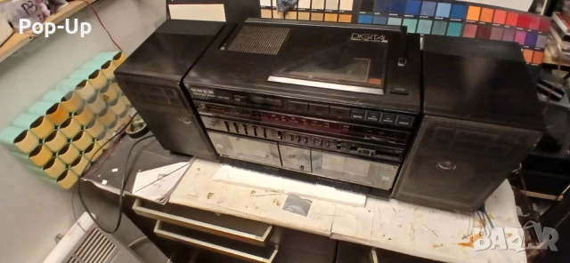 Ретро бумбокс UHER CD-150, снимка 4 - Радиокасетофони, транзистори - 51072217