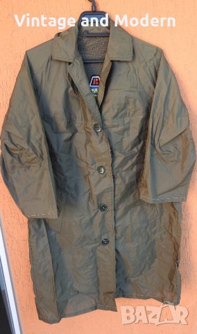 Соц. дамски дъждобран шлифер яке зелен ДИП ВИТОША (L)