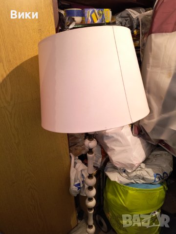 Голям стар мраморен лампион - нощна лампа - 150см / 1980 г , снимка 5 - Антикварни и старинни предмети - 43686835