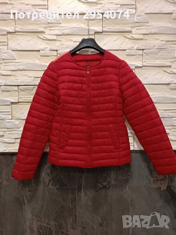 Дамско червено яке м 25лв, снимка 1