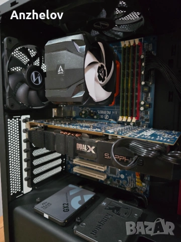 Ретро Гейминг Компютър Windows XP Retro Gaming PC Игри AMD Radeon HD, снимка 4 - Геймърски - 53447191