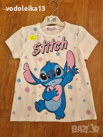 нови тениски със Стич, снимка 4 - Детски тениски и потници - 52017059