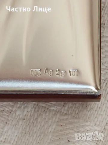 Сребърна Малка Икона Божията Майка Дева Мария с Младенеца, снимка 2 - Антикварни и старинни предмети - 49518035