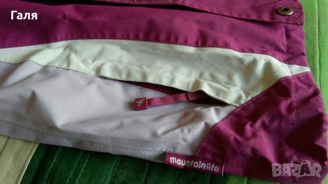 Водоустойчиво яке за момиче "Mountain life",7-8год, снимка 5 - Детски якета и елеци - 28893603