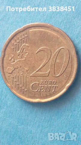 20 Euro Cent 2009г.Словенско, снимка 1