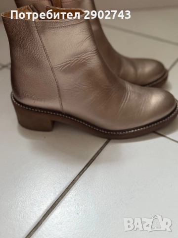 Боти от естествена кожа номер 39