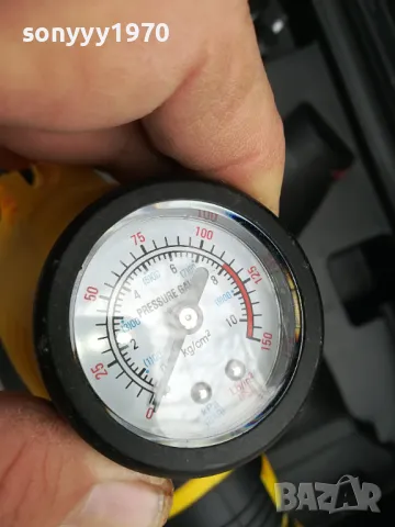 POWERPLUS-КУФАР С КОМПРЕСОР ЗА ПОМПАНЕ НА ГУМИ+ЗАРЯДНО 3003251520, снимка 14 - Аксесоари и консумативи - 49697501