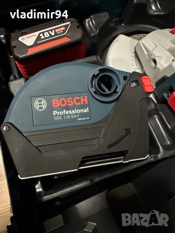 BOSCH GWS 18V-10 SC Made in Germany, снимка 6 - Ъглошлайфи - 52677021