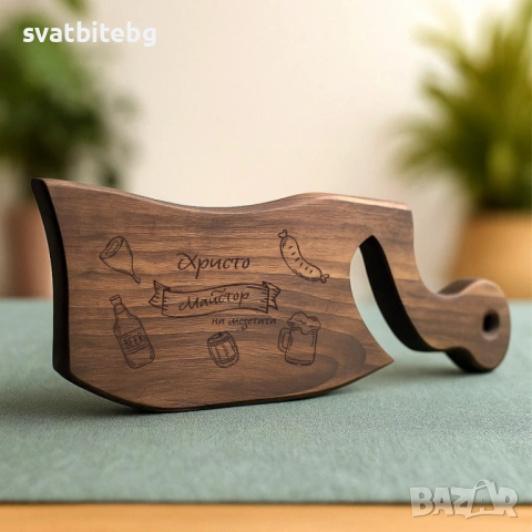 Дъски за Рязане с Име, Готварски Шпатули Шеф, Книги за Рецепти с Име, Имен Ден, Рожден Ден, Юбилей, снимка 8 - Подаръци за имен ден - 53473736