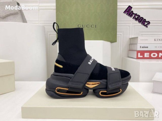 🖤🤩Balenciaga черни модерни дамски обувки тип чорап🤩🖤, снимка 2 - Маратонки - 43771144