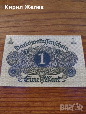 Стара банкнота - Германия - 1 марка 1920 година - 23634, снимка 5 - Нумизматика и бонистика - 33373418