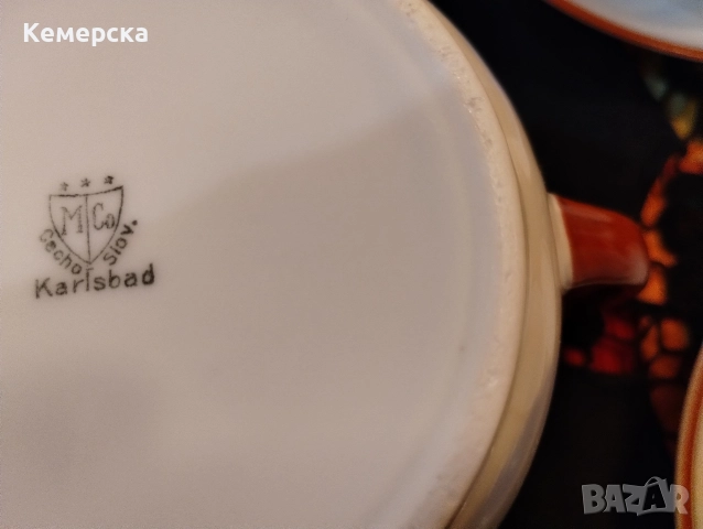 Карлсбат-костен порцелан, снимка 7 - Сервизи - 52595130