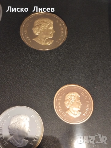 Канада 2005г. сет мат-гланц 8 броя монети 6 от тях сребро, снимка 12 - Нумизматика и бонистика - 53605456