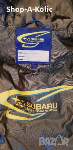 Kids' Vintage SUBARU RALLY TEAM Norway STI Puffer Hooded Jacket, снимка 10 - Детски якета и елеци - 35226080