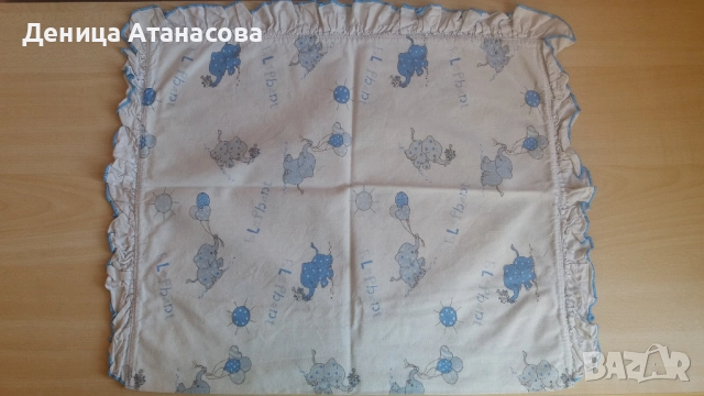 Олекотени завивки с чаршафи и калъфки, комплект за кошара на Сонел, възглавнички, поларена пелена, снимка 7 - Спално бельо и завивки - 51431919