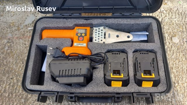 Поялник Акумулаторен 18v 4ah Baukraft Makita battery, снимка 5 - Поялници и запояване - 43776695