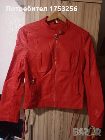 дамско кожено яке, снимка 1