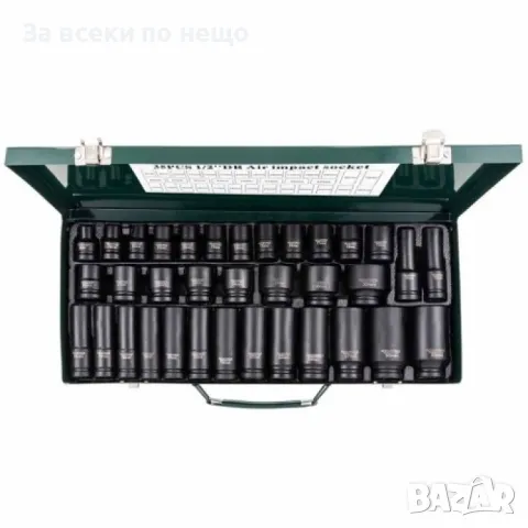 Комплект ударни вложки 35 части 1/2 (8 - 32 мм) RockForce, снимка 3 - Други инструменти - 50366287