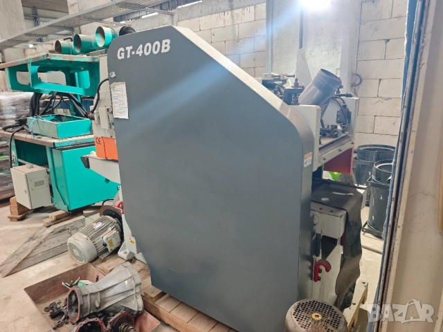 Машина за двустранно рендосване на дървен материал модел GT-400B, снимка 3 - Други машини и части - 51994656