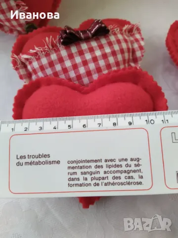 Сърца за декорация, снимка 5 - Декорация за дома - 48233568