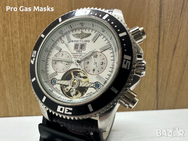 Часовник Breitling Автоматичен Chronometre Super Ocean Modified Неръждаема стомана Минерлно стъкло К, снимка 3 - Мъжки - 44025659