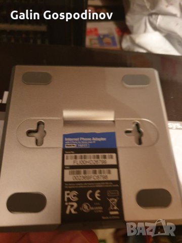 Voip адаптер Linksys PAP2 за интернет разговори, снимка 5 - Мрежови адаптери - 35367985